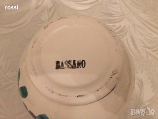 Bassano Made in Italy Старинна кана 1 л. нова, снимка 8 - Колекции - 39652503