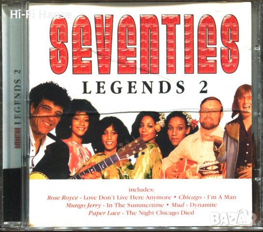 Seventies -Legends-vol 2, снимка 1 - CD дискове - 37309655