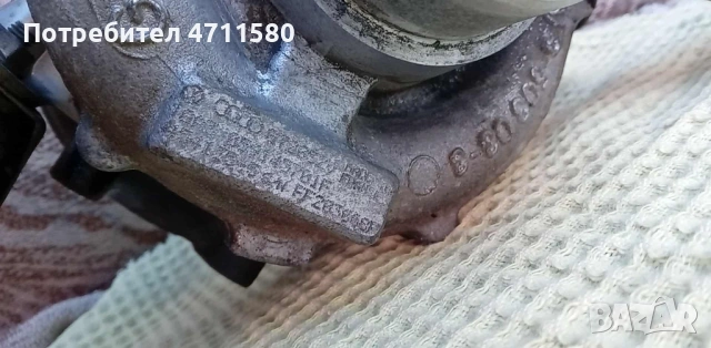 Турбокомпресор за Ауди А4 2.5 TDI 163к.с 2003г BFC, снимка 6 - Части - 53337243