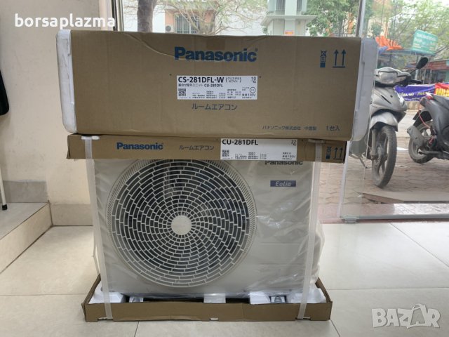 Японски Климатик Panasonic CS-281DFL Eolia, Хиперинвертор, BTU 14000, A+++, Нов 25-32 м², снимка 1