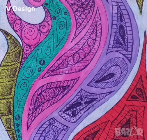 Абстрактна картина "Ветрове"