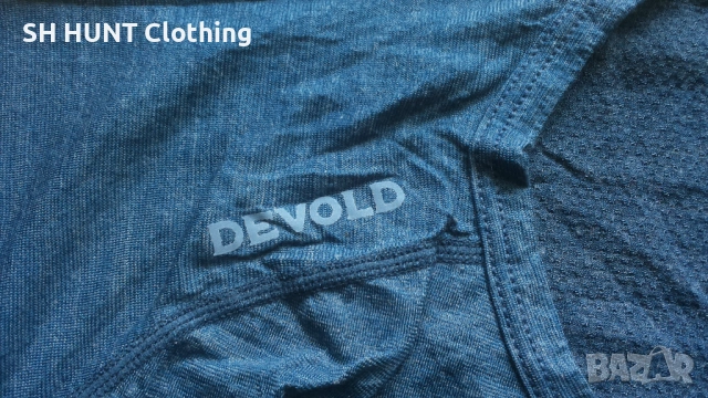 DEVOLD RUNNING T-Shirt 69% Merino Wool размер L / XL тениска 69% Мерино вълна - 2073, снимка 6 - Тениски - 53419550