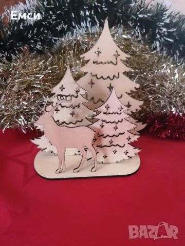 къщичка, фенер, елха, висулки, топки за елха. , снимка 7 - Сувенири от дърво - 48232115