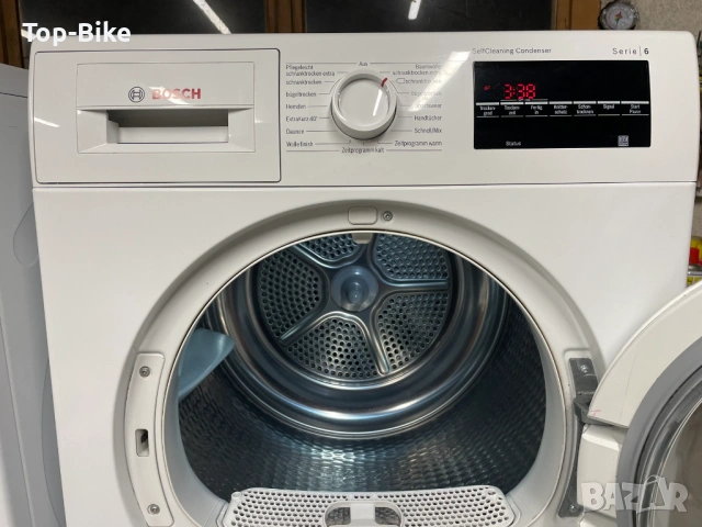 Сушилня Bosch Serie 6 A++ 8кг, снимка 3 - Сушилни - 53451891