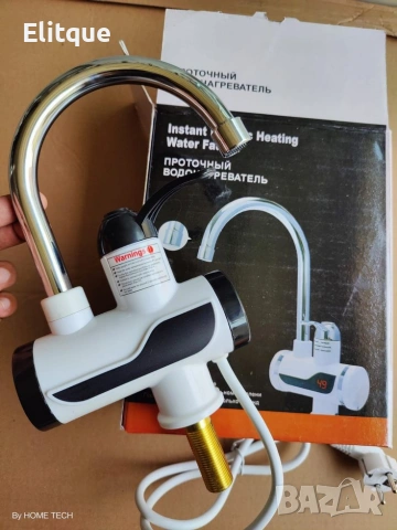 Смесител за вода с нагревател за мигновено загряване – 3000W 🚰