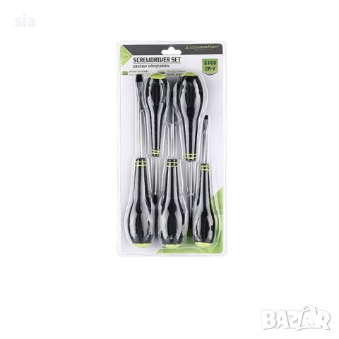 Отверки магнитни, 5бр., прави и кръстати , снимка 2 - Аксесоари и консумативи - 38335469