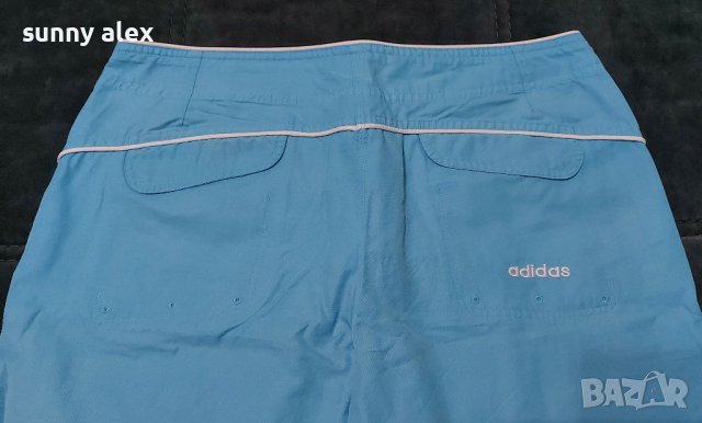 Adidas 3/4 светло син панталон, UK 14, F 42, снимка 11 - Спортни екипи - 38438287