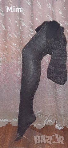 М/L TriFil 80 den Сив брокатен плътен чорапогащник , снимка 4 - Бельо - 34867515