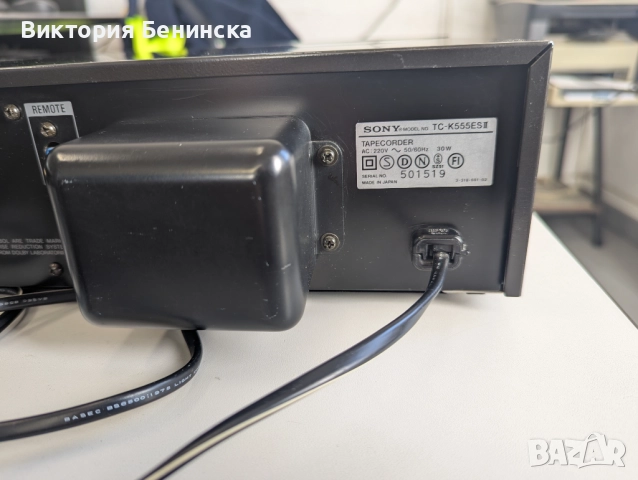 Sony TCK 555 ES, снимка 9 - Аудиосистеми - 52958647