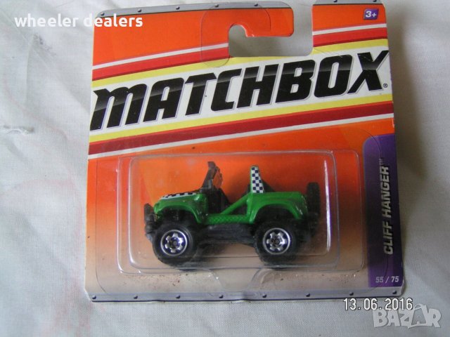 Метална количка Мачбокс Matchbox CLIFF HANGER