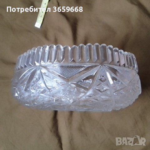 Стъклена купа от едно време, снимка 2 - Антикварни и старинни предмети - 40152169