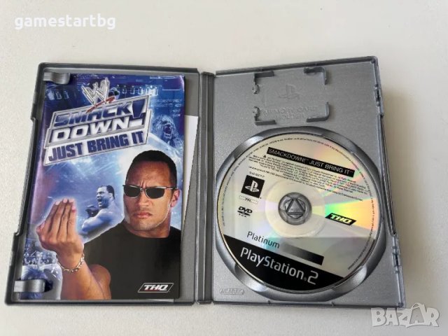WWF SmackDown: Just Bring It за PS2, снимка 3 - Игри за PlayStation - 49973230