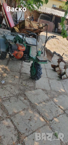 Триколка Беларус с инвентар плуг, фреза, браздир и ремарке , снимка 4 - Селскостопанска техника - 51186021