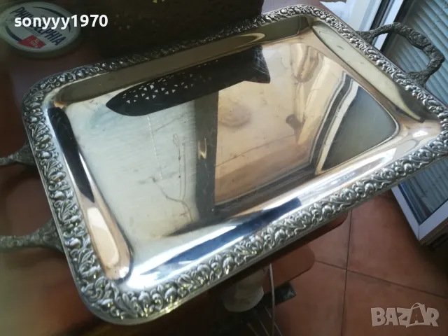 ПОДНОС ОТ ФРАНЦИЯ 3110241023, снимка 7 - Антикварни и старинни предмети - 47783847