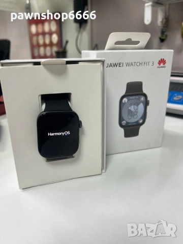Смарт часовник Huawei Watch Fit 3 - Black, снимка 3 - Смарт часовници - 53509307