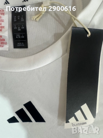 Тениска Adidas 14-15г(170), снимка 5 - Тениски - 52385945