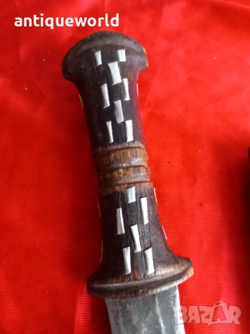 Стара ТУАРЕГСКА Кама, Нож Острие, снимка 2 - Антикварни и старинни предмети - 53041201