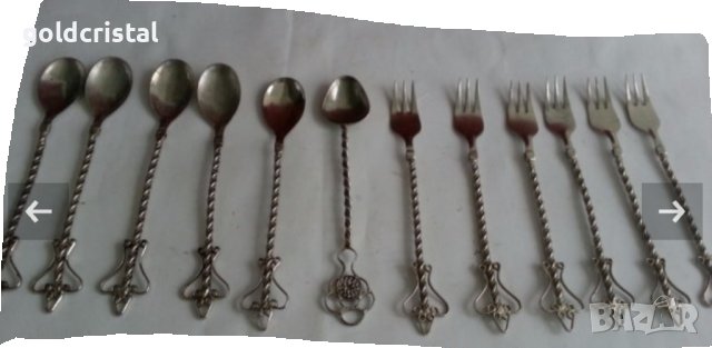 Руски лъжички филигран, снимка 7 - Антикварни и старинни предмети - 36680427