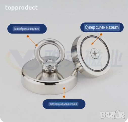 Силни неодимови магнити, снимка 4 - Други инструменти - 50917016