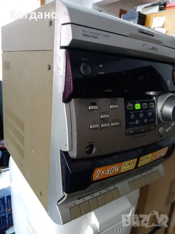 SAMSUNG MAX-N25 AUDIO SD/TAPE/TUNER, може и за части , снимка 6 - Аудиосистеми - 47535193