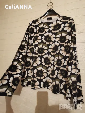 СТРАХОТНА ТУНИКА ЕФЕКТЕН ДЕСЕН 3XL-4XL, снимка 4 - Туники - 49732750