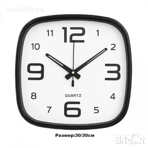 НОВ КАЧЕСТВЕН СТЕНЕН ЧАСОВНИК.СТЕННИ ЧАСОВНИЦИ С ГОЛЕМИ ЦИФРИ.STENEN CHASOVNIK WALL CLOCK, снимка 5 - Стенни часовници - 28489110