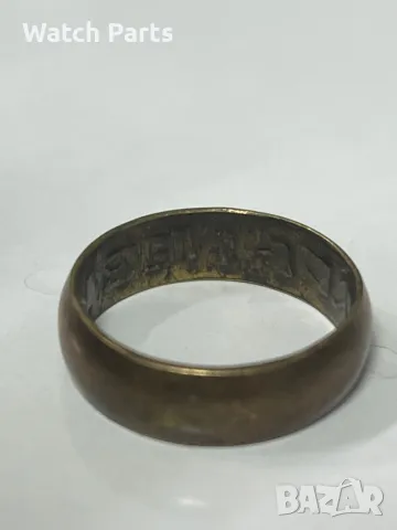 Стара месингова халка, снимка 6 - Други ценни предмети - 49586608