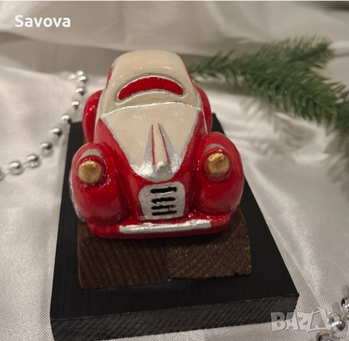 Ретро количка, снимка 3 - Ръчно изработени сувенири - 53037001