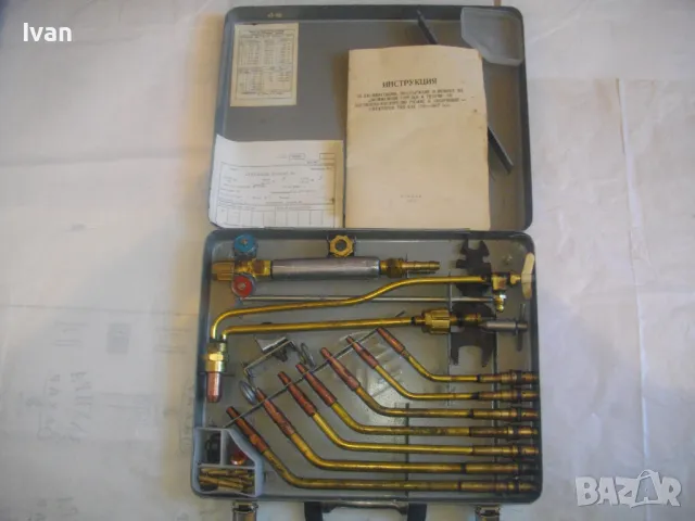 НОВ КРАКРА Перник Пълен Голям КОМПЛЕКТ ГАЗО-ПЛАМЪЧНО РЯЗАНЕ ЗАВАРЯВАНЕ РЕЗАЧ РЕЗАК ГОРЕЛКИ Български, снимка 3 - Други инструменти - 47688364