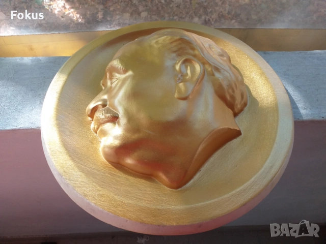 Голям гипсов берелеф на Георги Димитров, снимка 3 - Антикварни и старинни предмети - 53363666