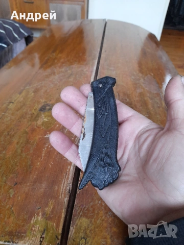Стар джобен нож,ножче,ножка #179, снимка 4 - Други ценни предмети - 53506957