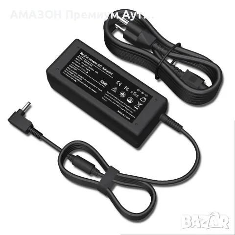 19V 3.42A 65W AC адаптер Зарядно устройство за лаптоп Acer Chromebook/Aspire/Spin/Swift/Switch…, снимка 1