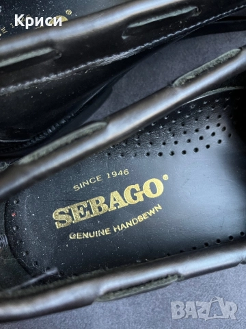 Мъжки обувки от естествена кожа 44 номер, снимка 3 - Мокасини - 52736380