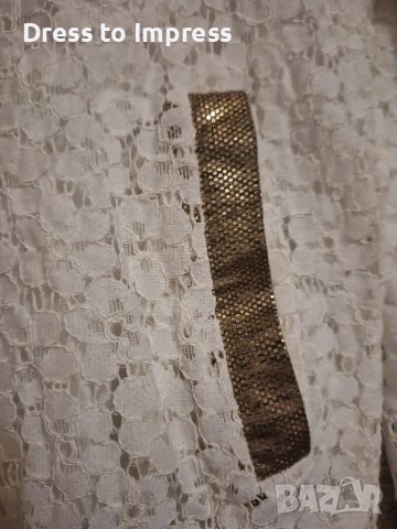 Лятно бяло яке М, снимка 3 - Якета - 50337495