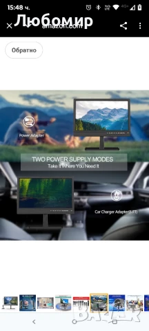 14-инчов малък кухненски телевизор с плосък екран с ATSC тунер/USB/HDMI/AV/VGA, вградена стойка

, снимка 7 - Телевизори - 50737944