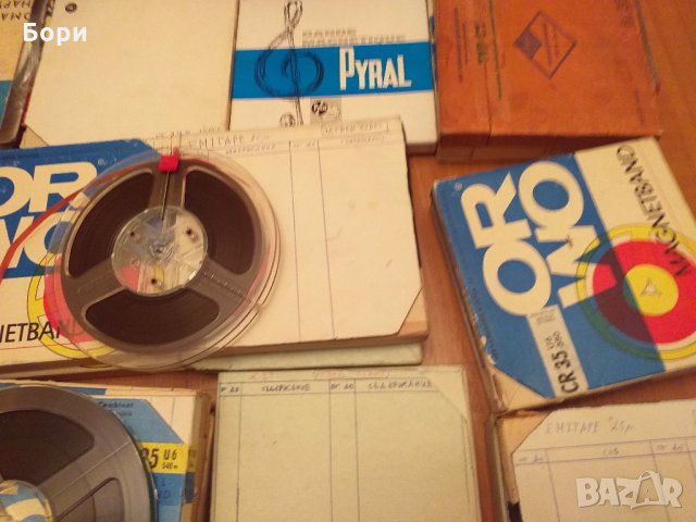 Ролки за магнетофон 15см, снимка 3 - Декове - 26837764