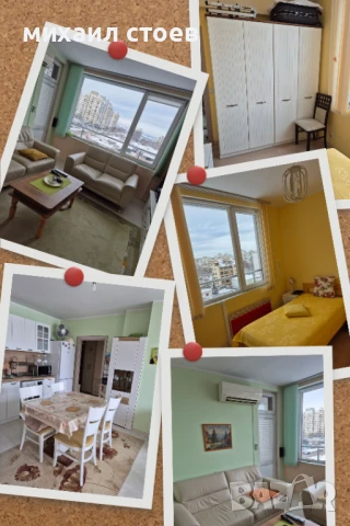 Продавам, заменям за къща Софийско двустаен апартамент в София Люлин тухлен 68 кв. м с доплащане. , снимка 1