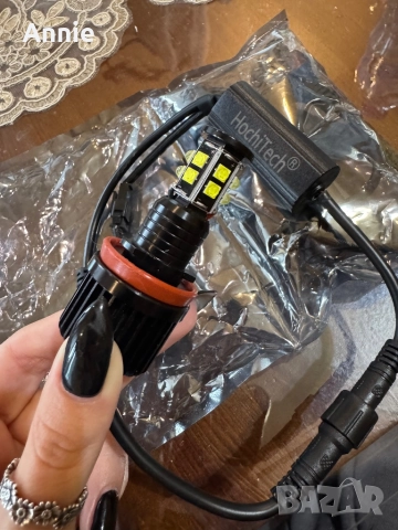 НОВИ! Комплект LED крушки H8 160W за фабрични ангелски очи - бели, снимка 2 - Аксесоари и консумативи - 52472219