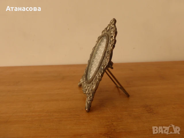 Бронзова рамка за снимка Барок 2, снимка 4 - Антикварни и старинни предмети - 50507657