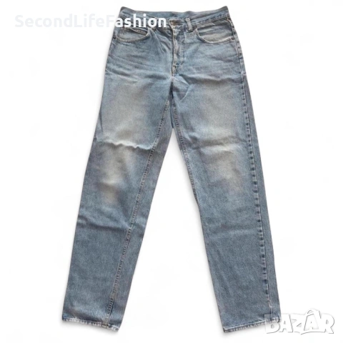 Винтидж дънки United Colors of Benetton с висока талия, размер 48, 80-те