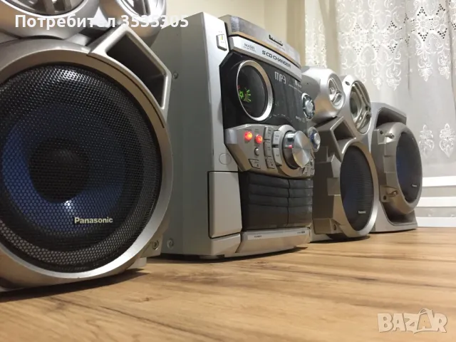 Уредба Panasonic ak-520  има и вход за оптичен кабел 