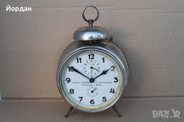 Стар немски настолен часовник ''Густав Бекер'', снимка 1 - Антикварни и старинни предмети - 43022920