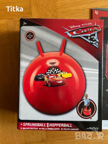 Топка с дръжки с подарък пъзел , снимка 3 - Надуваеми играчки - 42850636