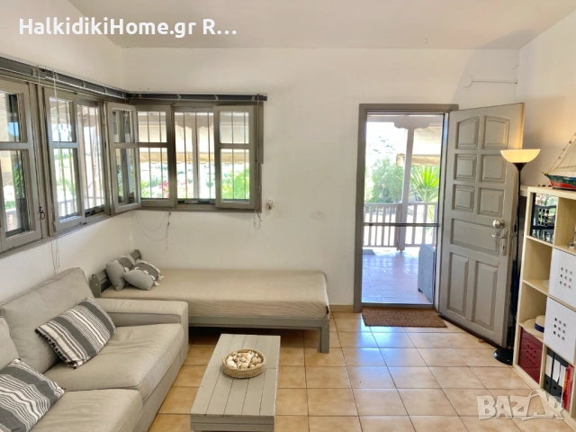 Неа Потидеа Халкидики Самостоятелна къща 85м2 + 1000м2 парцел., снимка 4 - Къщи - 53515485