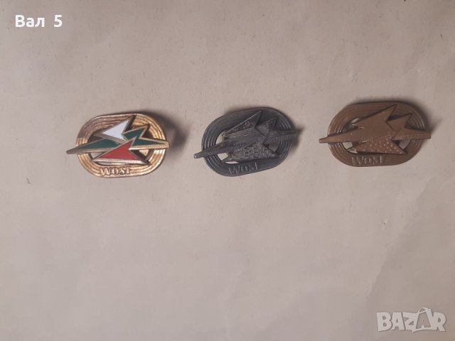 Нагръден знак , знаци - 3 броя , военни , ПОЛША