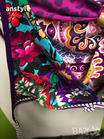 Бански в лилаво, снимка 4 - Бански костюми - 33567953