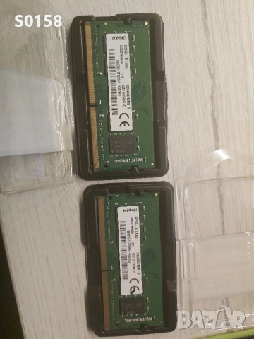 Ram Рам Kingston MSI24D4S7S8MB-8   8gb, ddr4, x2 SoDimm, снимка 2 - RAM памет - 53287035