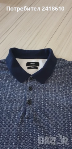 Hugo Boss  Cotton Slim Fit Mens Size M ОРИГИНАЛ! Мъжка Тениска!, снимка 10 - Тениски - 50703923