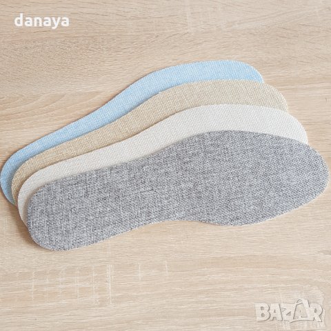 1514 Антибактериалнаи стелки за обувки унисекс синтетичен лен 36-46 номер, снимка 6 - Други - 29017218