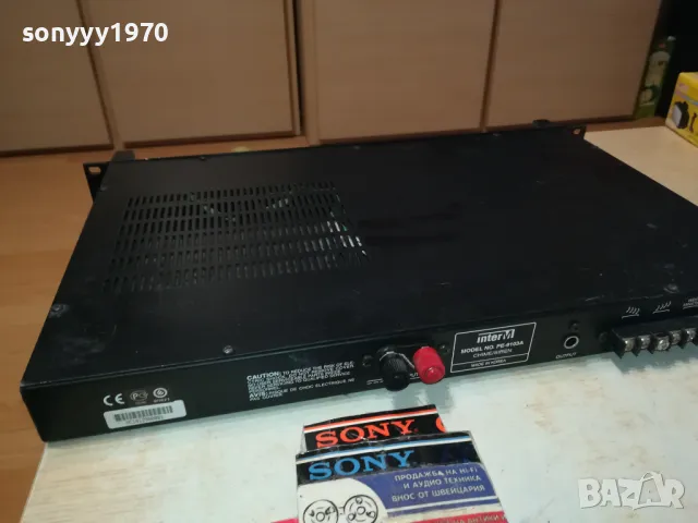 INTER M PE-9103A CHIME/SIREN MADE IN KOREA 2203251752, снимка 10 - Ресийвъри, усилватели, смесителни пултове - 49598091